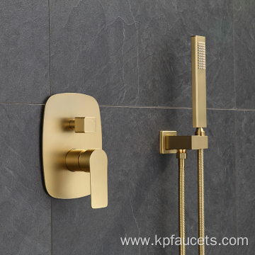 2021 Polished Brass Bathroom Shower Head Commercial